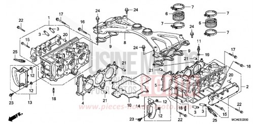 CULASSE GL1800A de 2010
